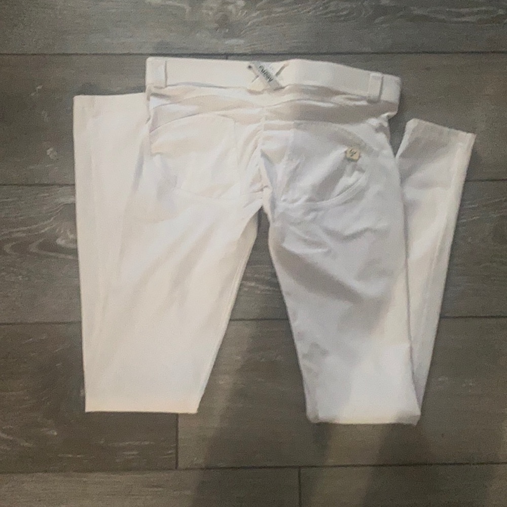 White Freddy Jeans